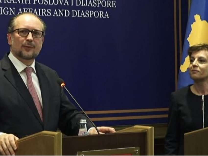 Kosova merr mbështetje nga Austria për liberalizim të vizave/ Ja çfarë u tha në konferencën e Gërvallës dhe Schallenberg