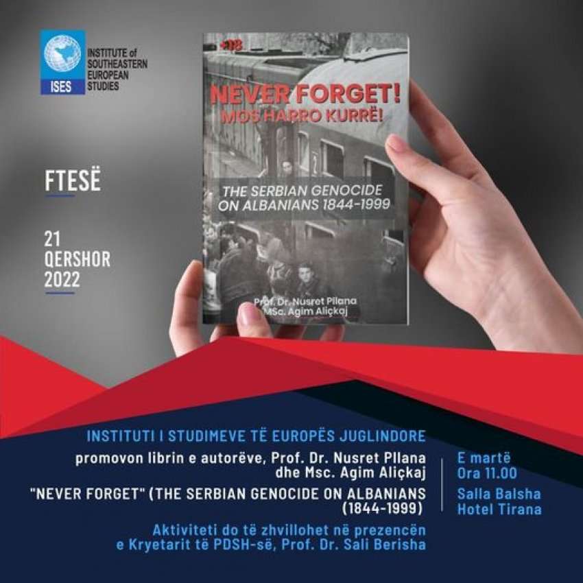 Në Tiranë do të promovohet libri “Never Forget” , i pranishëm në ngjarje edhe Sali Berisha