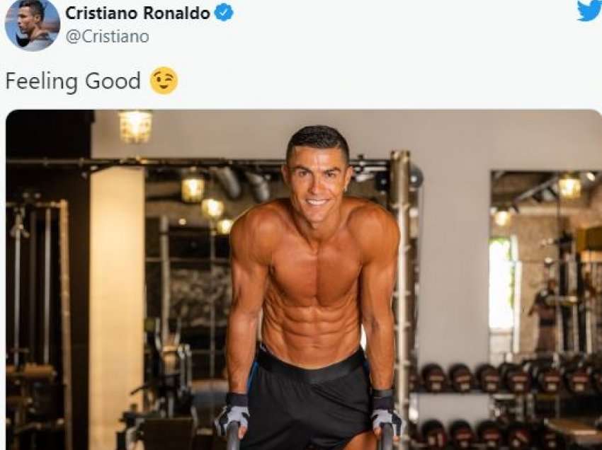 Ronaldo publikoi një foto që la fansat pa fjalë