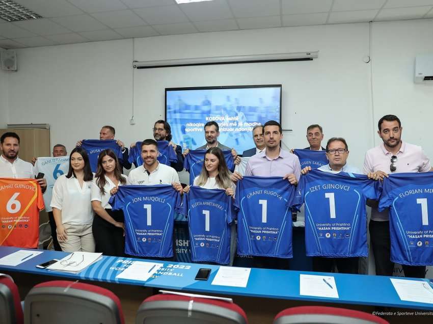 Rugova: 500 sportistë nga 28 universitete do të zbarkojnë në Kosovë
