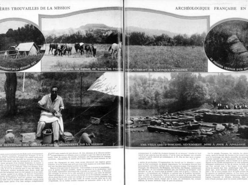 1924/ Rrëfimi ekskluziv i arkeologut Léon Rey mbi zbulimet e para të misionit arkeologjik francez në Apolloni 
