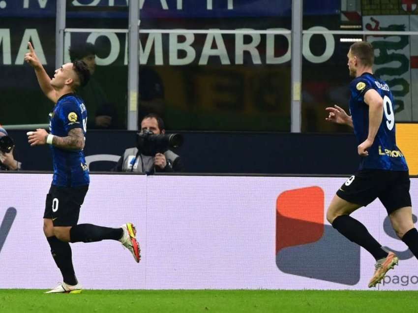 Martinez shënon tre gola, Dzeko 2, Interi fiton bindshëm