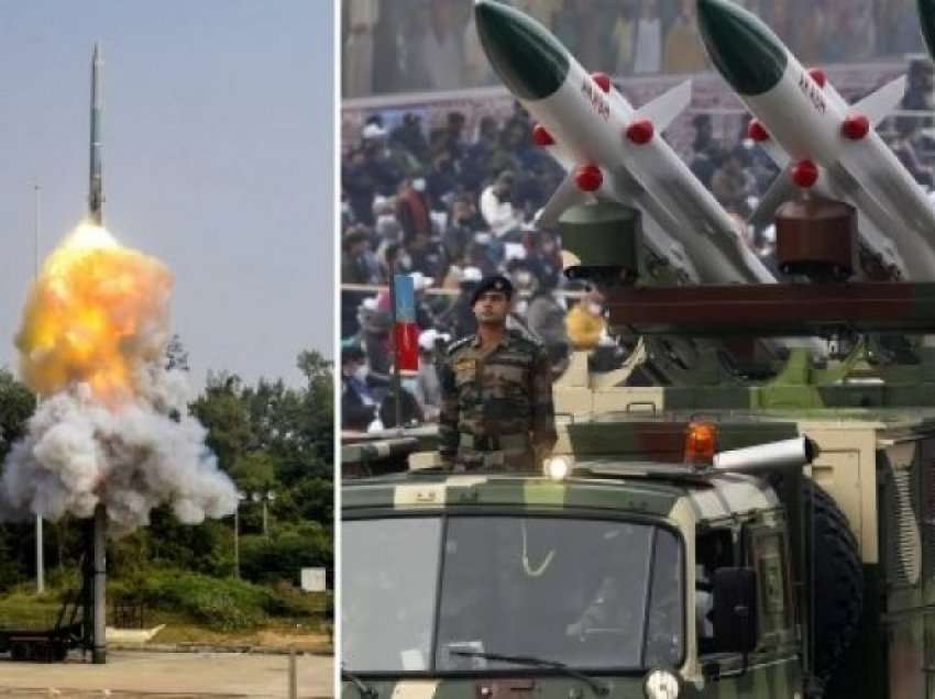 Ushtria e Indisë ka pranuar se ka hedhur aksidentalisht një raketë në Pakistan