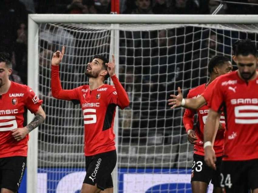 Rennes i jep një mësim të mirë Lyonit, ruan vendin e tretë