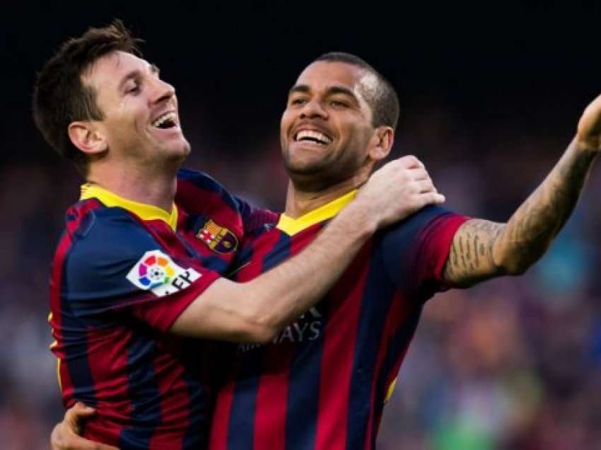 Alves: Messi nuk është i lumtur në Paris