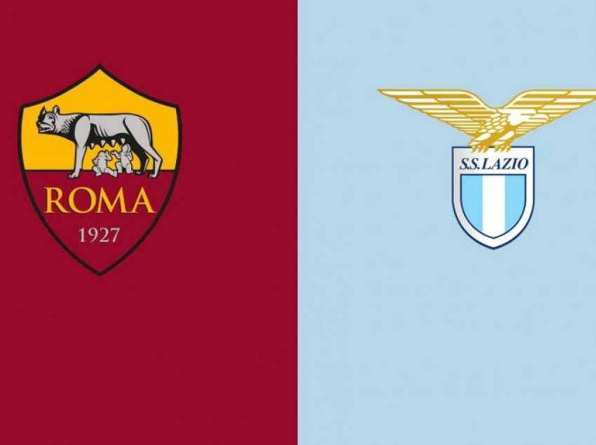 Publikohen formacionet zyrtare të derbit Roma - Lazio, dy shqiptarë standardë