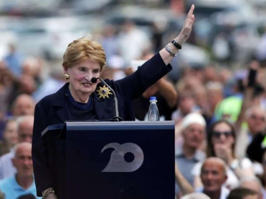 Vdiq ish-sekretarja amerikane e Shtetit, Madeleine Albright