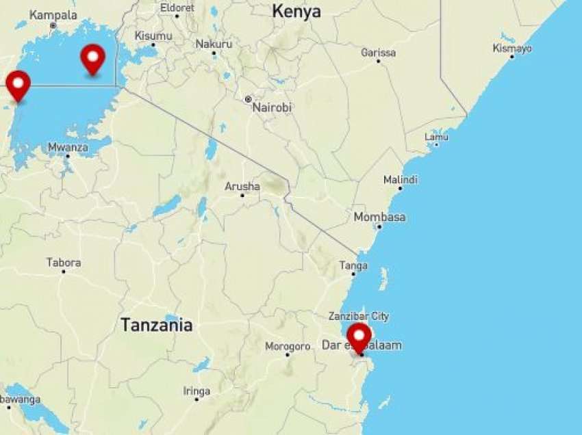 Rrëzohet një aeroplan në Tanzani