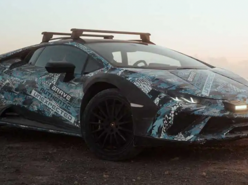 Huracan Sterrato konfirmohet për debutim në dhjetor – do të jetë vetura e fundit me djegie të brendshme nga Lamborghini
