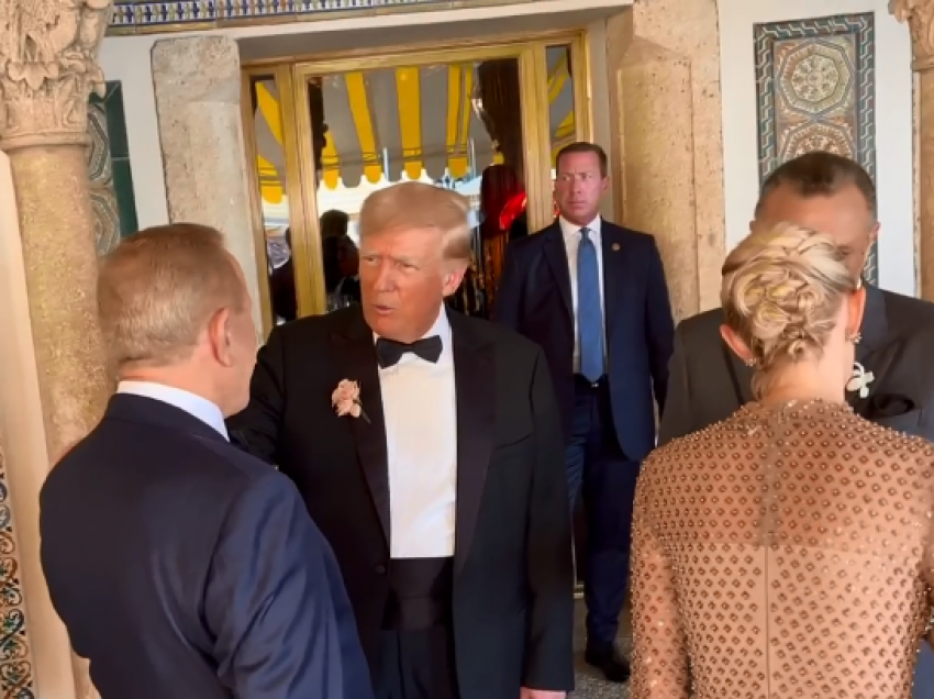 Live nga dasma e vajzës së Trump, Pacolli sjellë momente nga takimi me ish presidentin amerikan