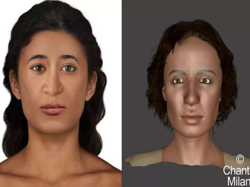 ​Fytyra e mumies “Zonjës Misterioze” zbulohet në rindërtime mahnitëse të gjalla