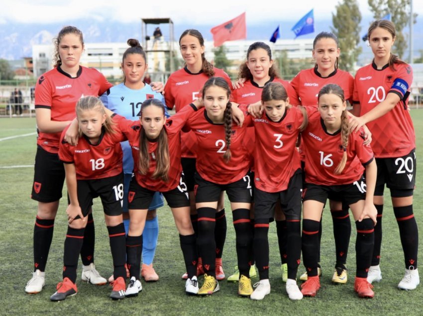 Shqipëria e vajzave mbyll turneun me ndeshjen kundër Estonisë
