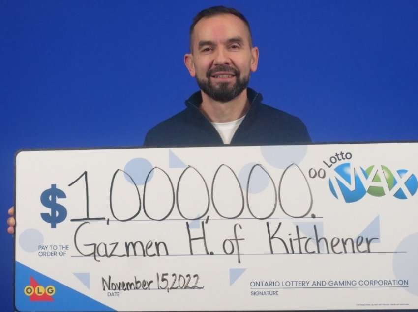 Ky është shqiptari që fitoi 1 milion dollarë në loto