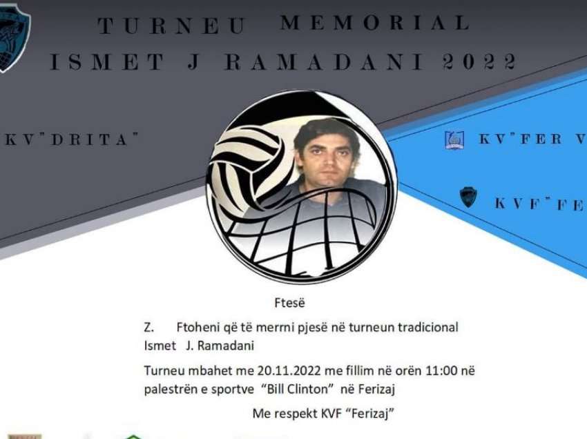 Të dielën mbahet turneu memorial “Ismet Ramadani”