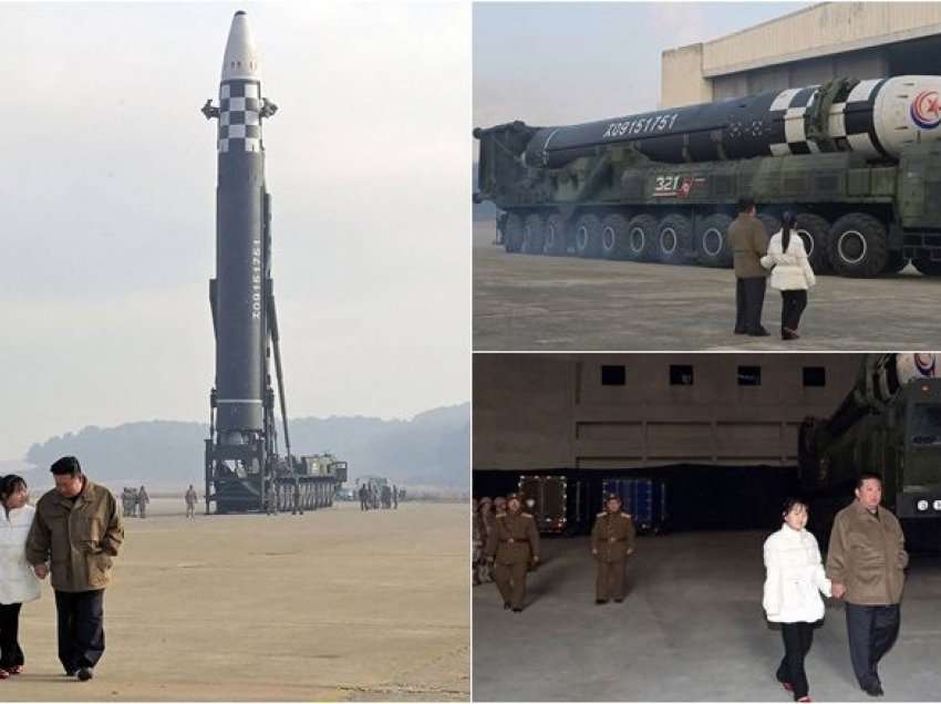 Kim Jong Un u shfaq për herë të parë me vajzën e tij dhe pikërisht në një vend lëshimi raketash – por pse tani?