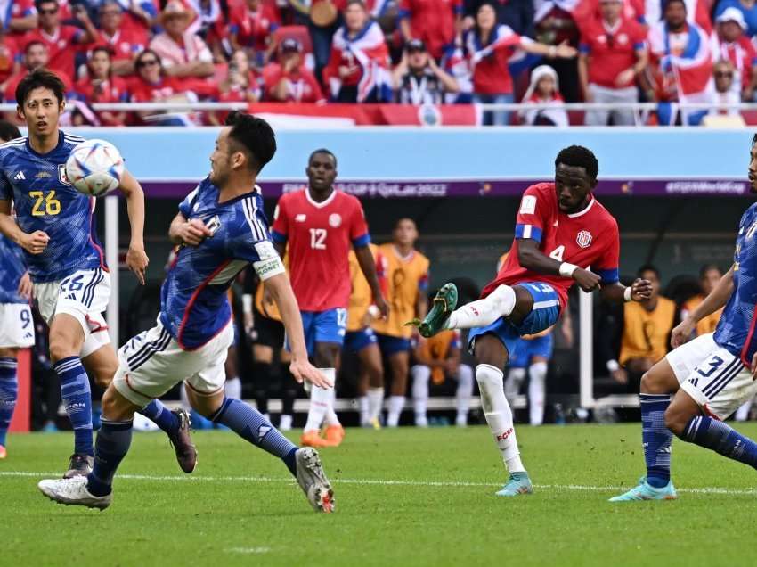 Kostarika shënon fitore të madhe, Japonia rrezikon kualifikimin