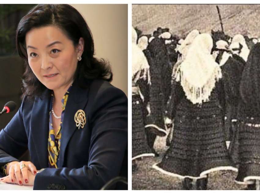 Xhubleta shqiptare u bë pjesë e UNESCO-s, reagon ambasadorja Kim: Një nga fustanet më të bukur në botë!