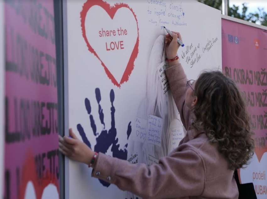 BE dhe KiE përmbyllin fushatën ‘Blloko Urrejtjen – Fal Dashni’ në Prishtinë