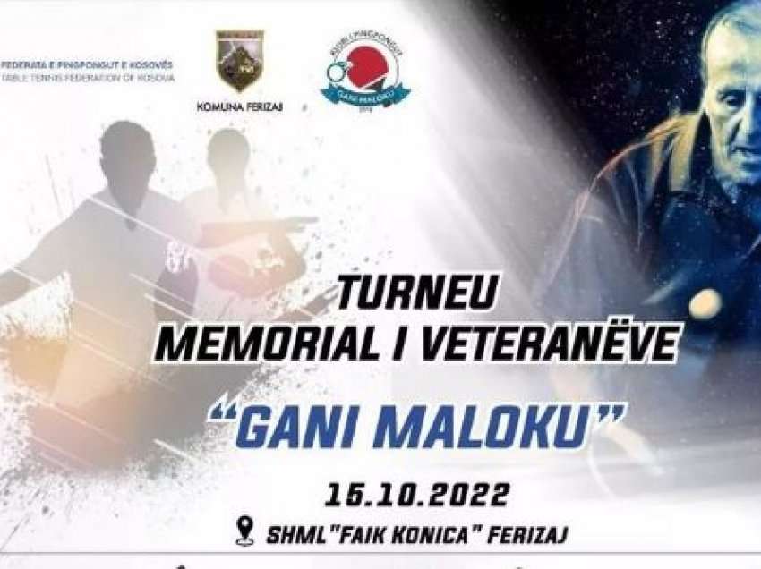 Do të mbahet turneu memorial “Gani Maloku”