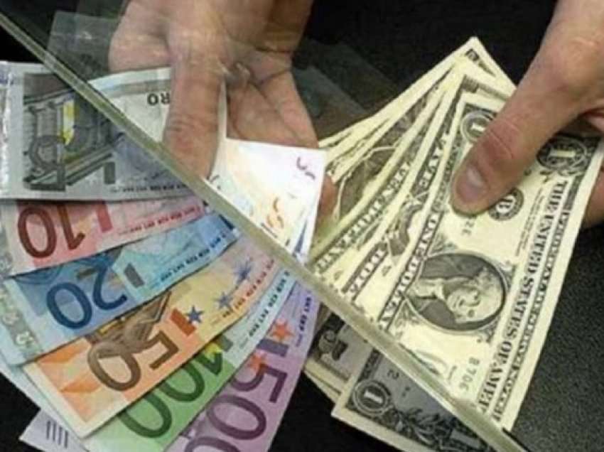 ​Forcohet euroja, dobësohet dollari në raport me lekun