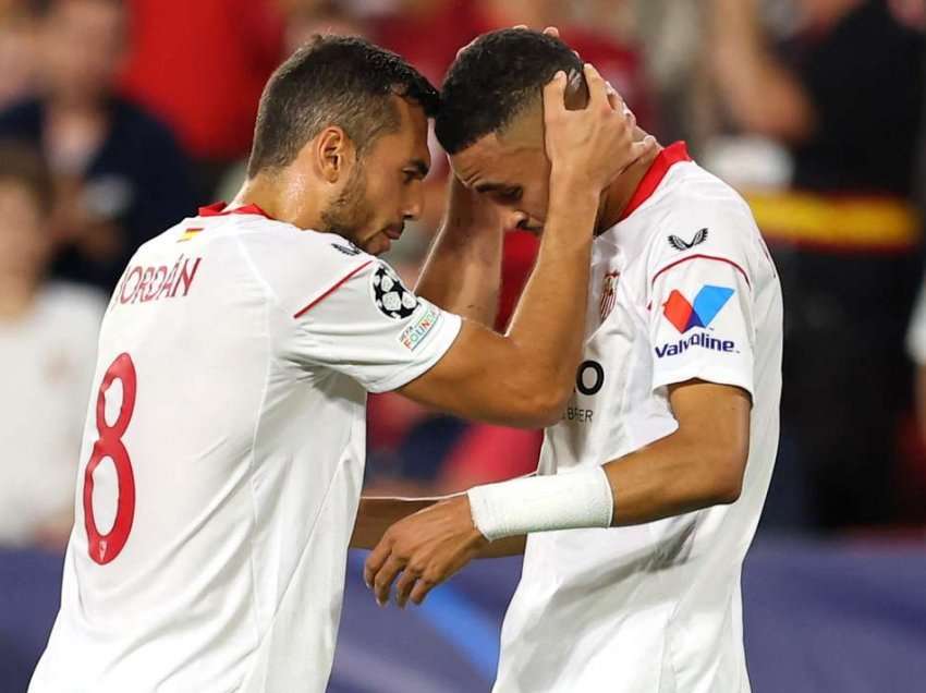 Sevilla shënon fitoren e parë në fazën e grupeve në Champions