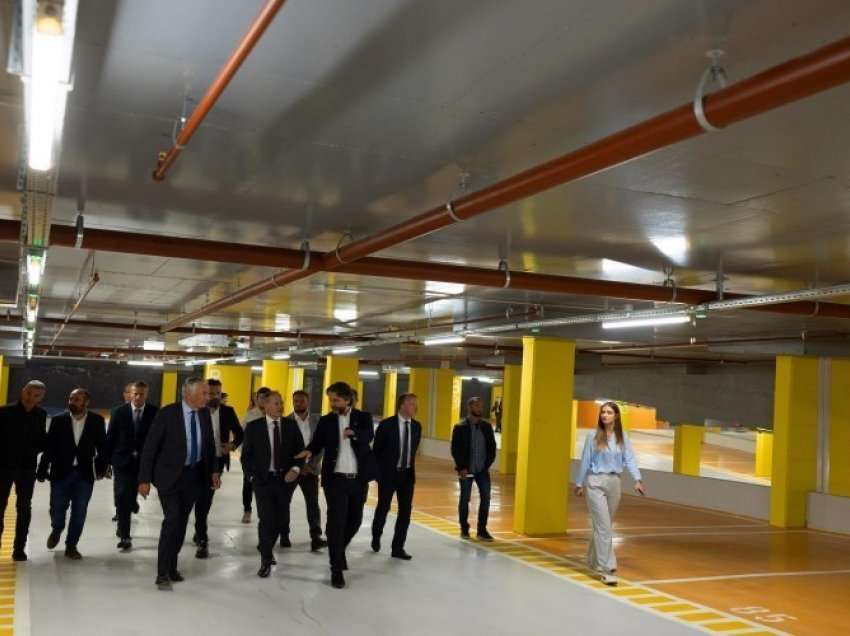 Rama: Parkingu nëntokësor i Prishtinës po përfundon