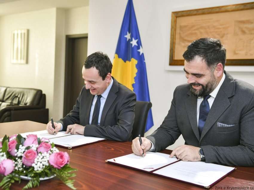 Nënshkruhet memorandum mes Qeverisë së Kosovës dhe Këshillit Kombëtar Shqiptar në Luginën e Preshevës