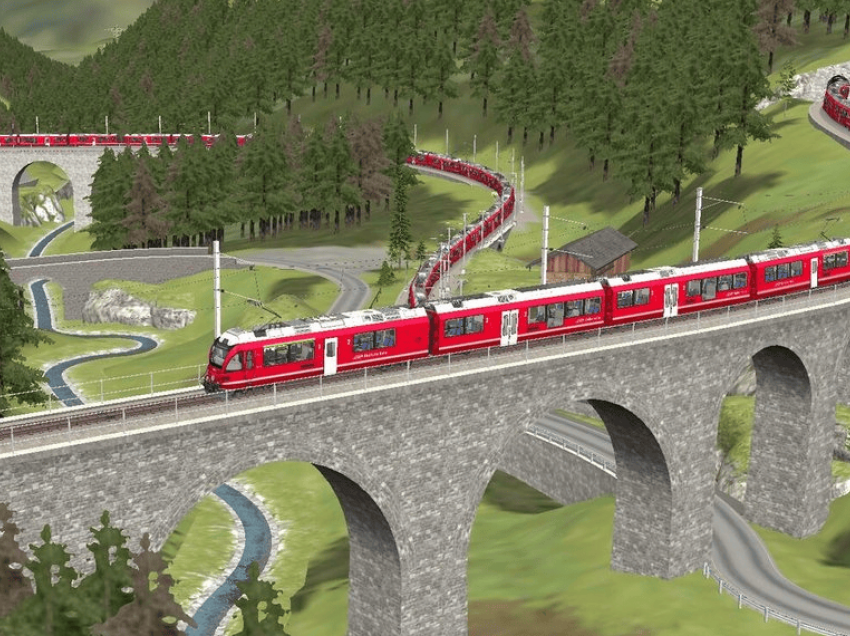 Zvicra then rekordin me trenin më të gjatë në botë-prej 2 km
