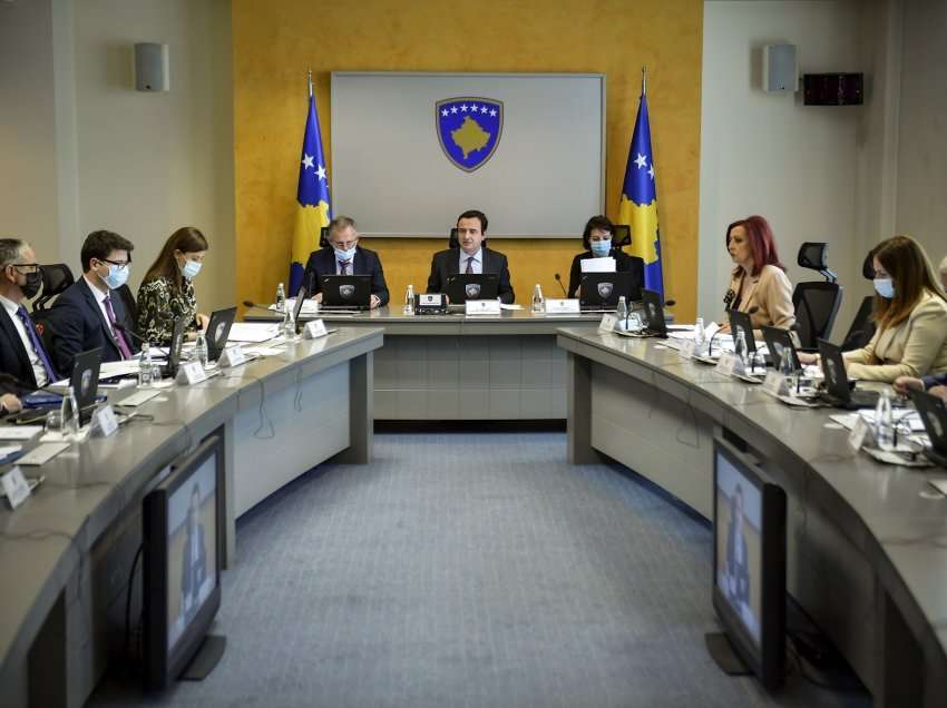 Qeveria miratoi projektligjet për Prokurorinë e Shtetit dhe Prokurorisë Speciale të Kosovës