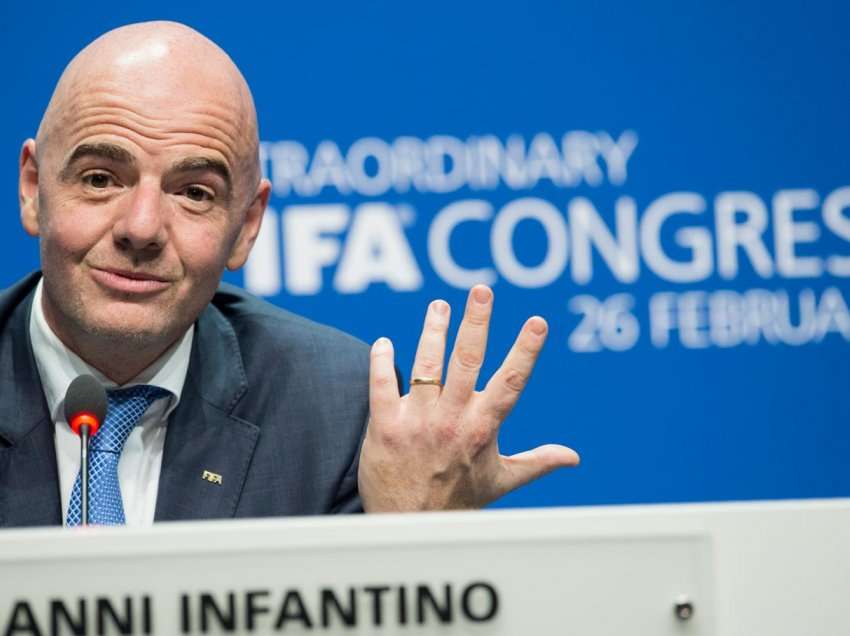 Më 30 shtator Kosovën e viziton presidenti i FIFA-s, Gianni Infantino 