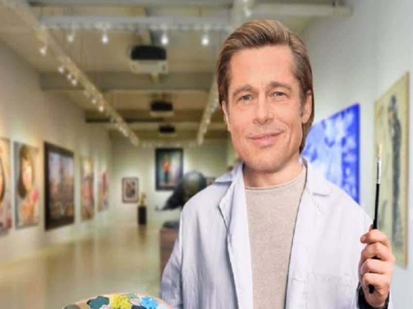 ​Brad Pitt po ekspozon skulpturat e tij për herë të parë në Finlandë
