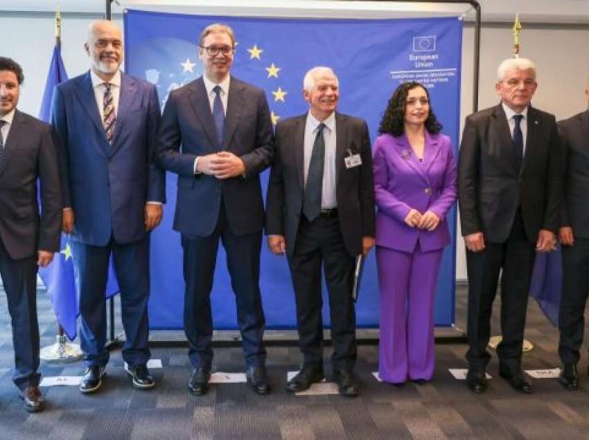 ​Borrell në takim me liderët shprehu mbështetjen për Ballkanin Perëndimor