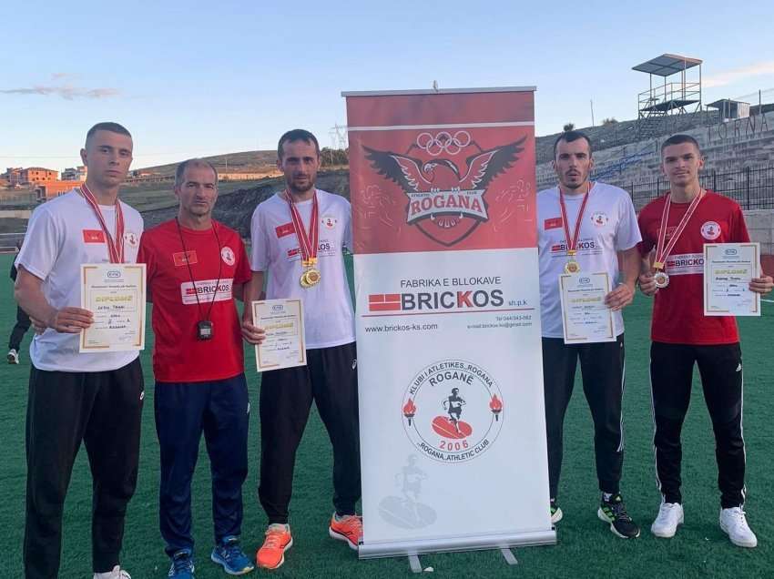 Atletët e Roganës shkëlqejnë në Kampionatin e Kosovës