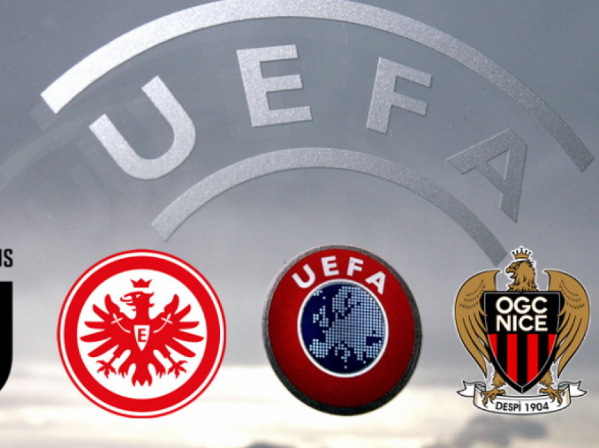 UEFA ndëshkon tri klube