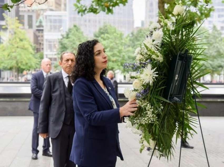​Osmani nderon viktimat e sulmeve terroriste të 11 shtatorit