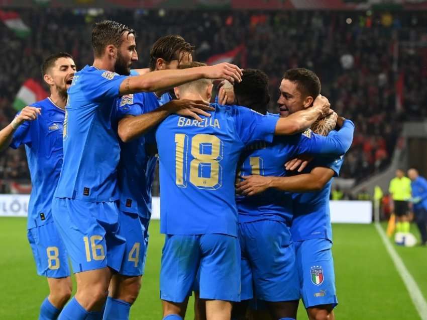Italia mposht Hungarinë, merr kreun e grupit 3 në Ligën A
