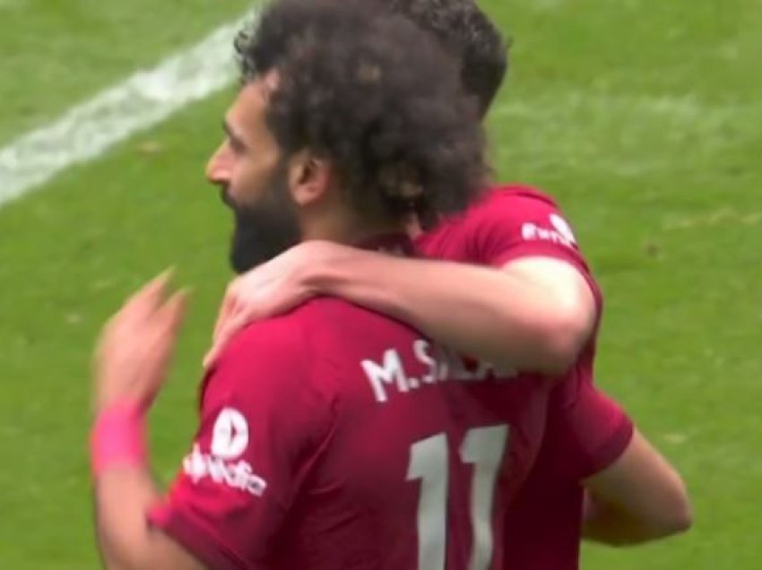 Salah i jep epërsinë Liverpoolit përballë Man Cityt