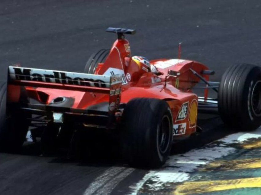 Në ankand makina me të cilën Shumaher fitoi titullin e parë me Ferrarin