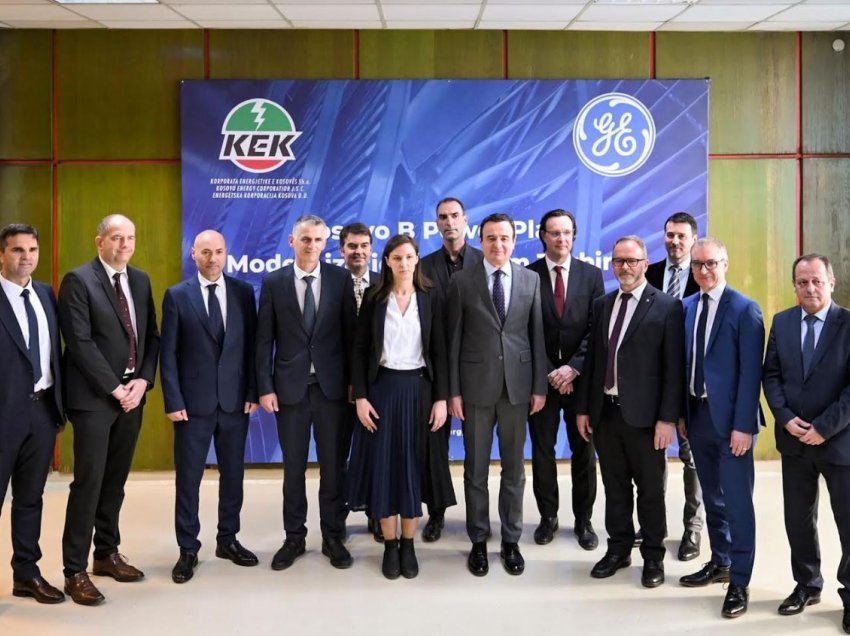 KEK për marrëveshjen me GE: Dy njësitë e TC Kosova B do të funksionojnë me efikasitet më të lartë