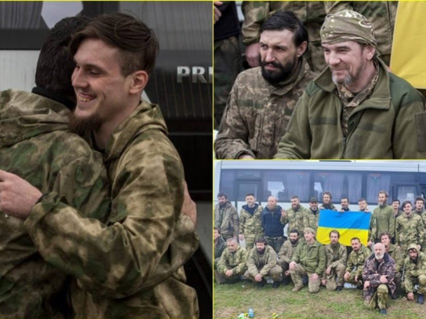 Ukraina sjell në shtëpi 130 ushtarakë në shkëmbimin e fundit të të burgosurve me rusët