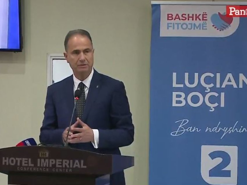 “Synimi, të krijojmë deri në 3000 vende pune”- Luçiano Boçi: Në 16 vjet Elbasani nuk ka asnjë investitor të ri të huaj