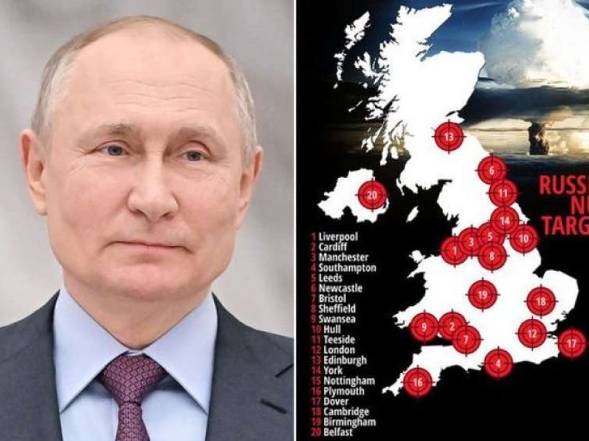 Lufta drejt përshkallëzimit, Putin po përgatitet të sulmojë Britaninë e Madhe