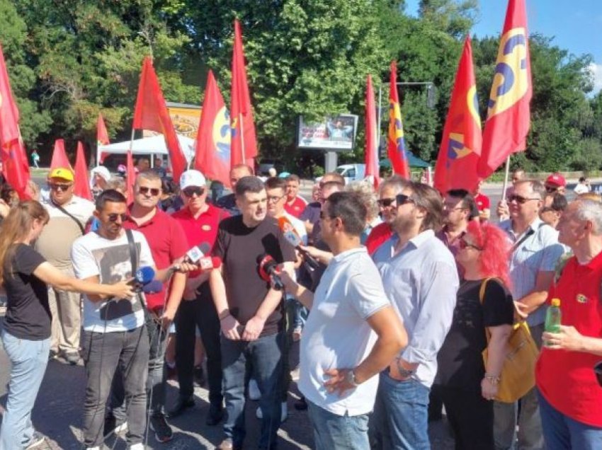 Lidhja e Sindikatave e Maqedonisë thirrje për protestë më 1 maj