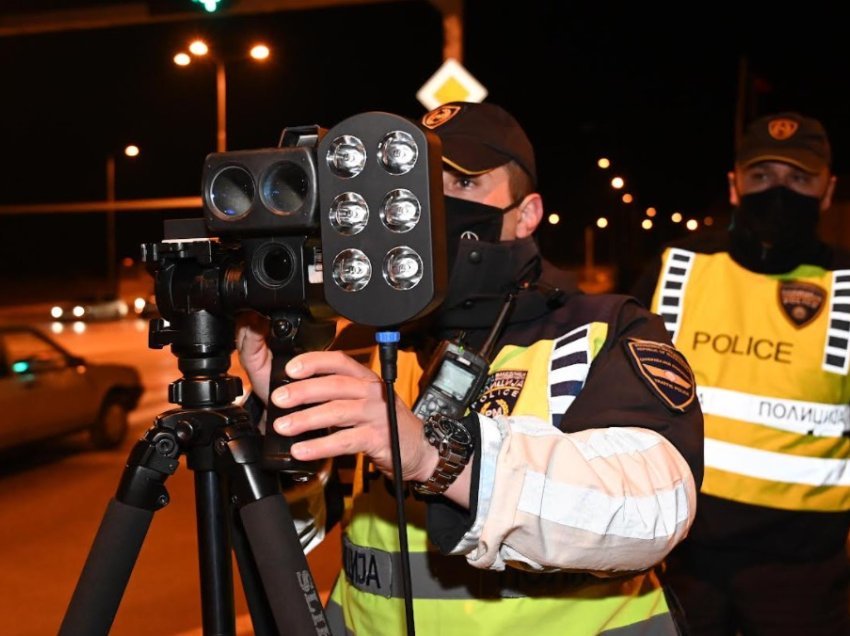 Gjobiten 140 shoferë për tejkalim të shpejtësisë në Strumicë