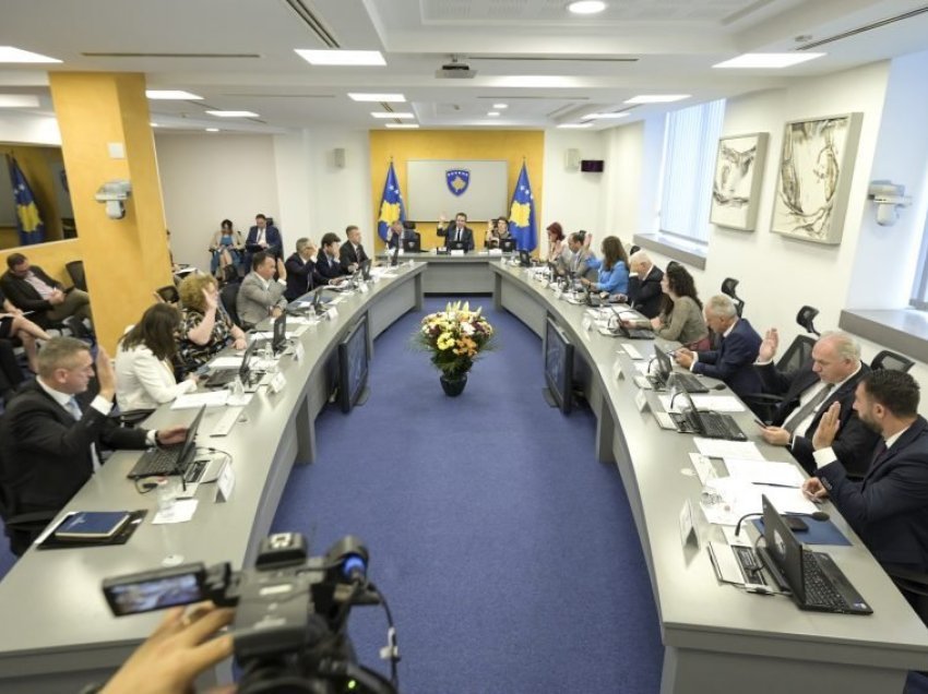 Të gjitha vendimet e sotme të Qeverisë së Kosovës
