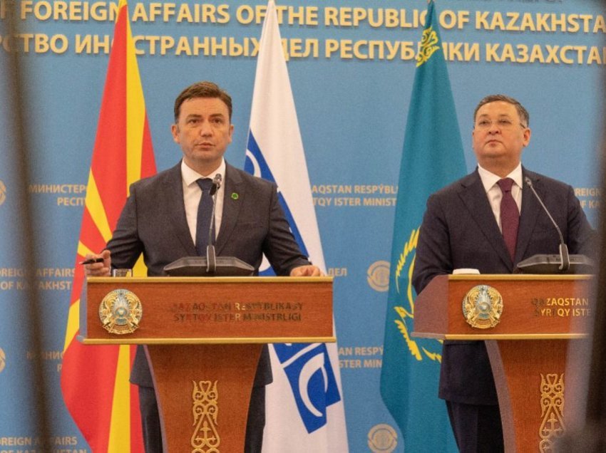 Osmani-Nurtleu: Maqedonia e Veriut dhe Kazakistani kanë bashkëpunim të shkëlqyeshëm dypalësh