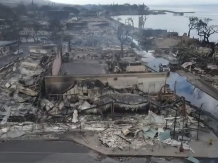 Dhjetëra të vdekur dhe shumë shkatërrim – pamje nga droni që tregojnë “apokalipsin” e shkaktuar nga zjarret në Hawaii