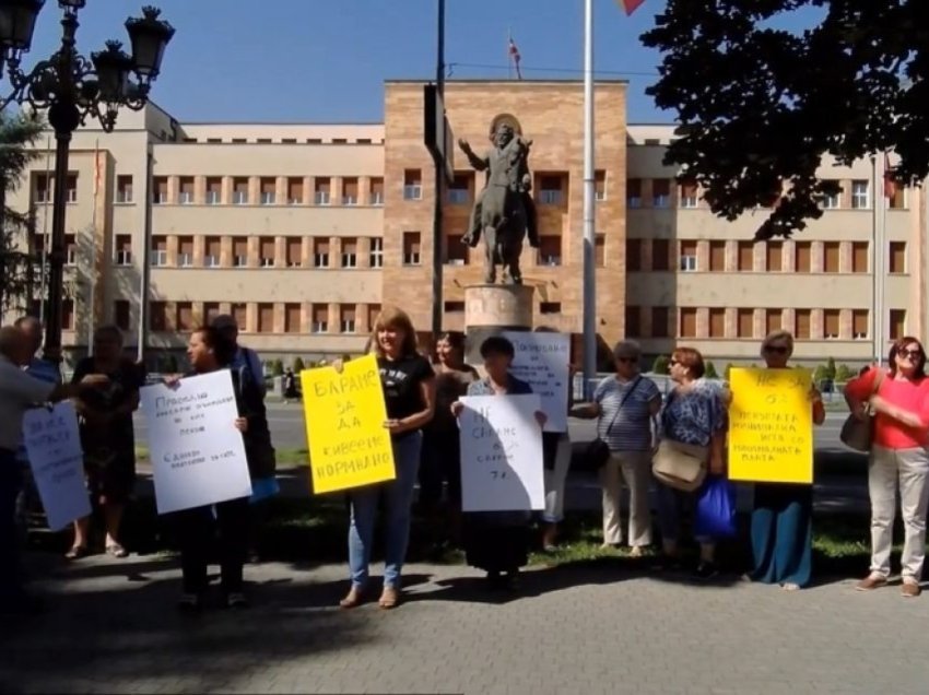 Shkup, pensionistët sot në protestë