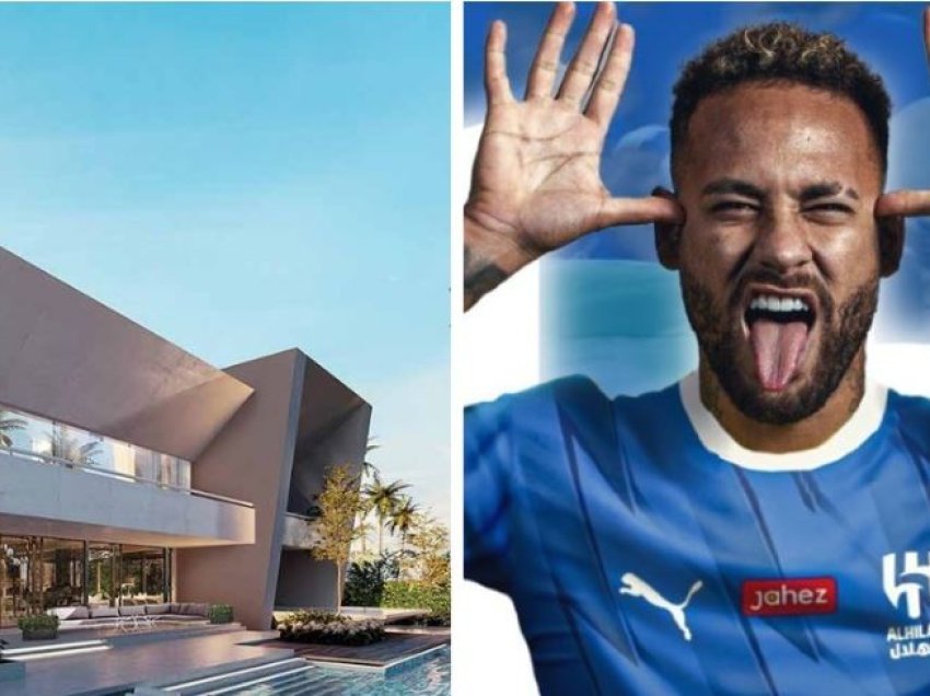 Avion privat, vilë dhe staf, luks i shfrenuar i Neymar te Al-Hilal