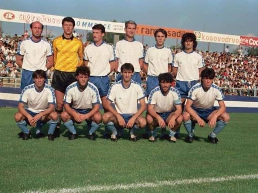 Ky ishte formacioni interesant i Prishtinës kundër Vardarit të Darko Pançevit në vitin 1987 